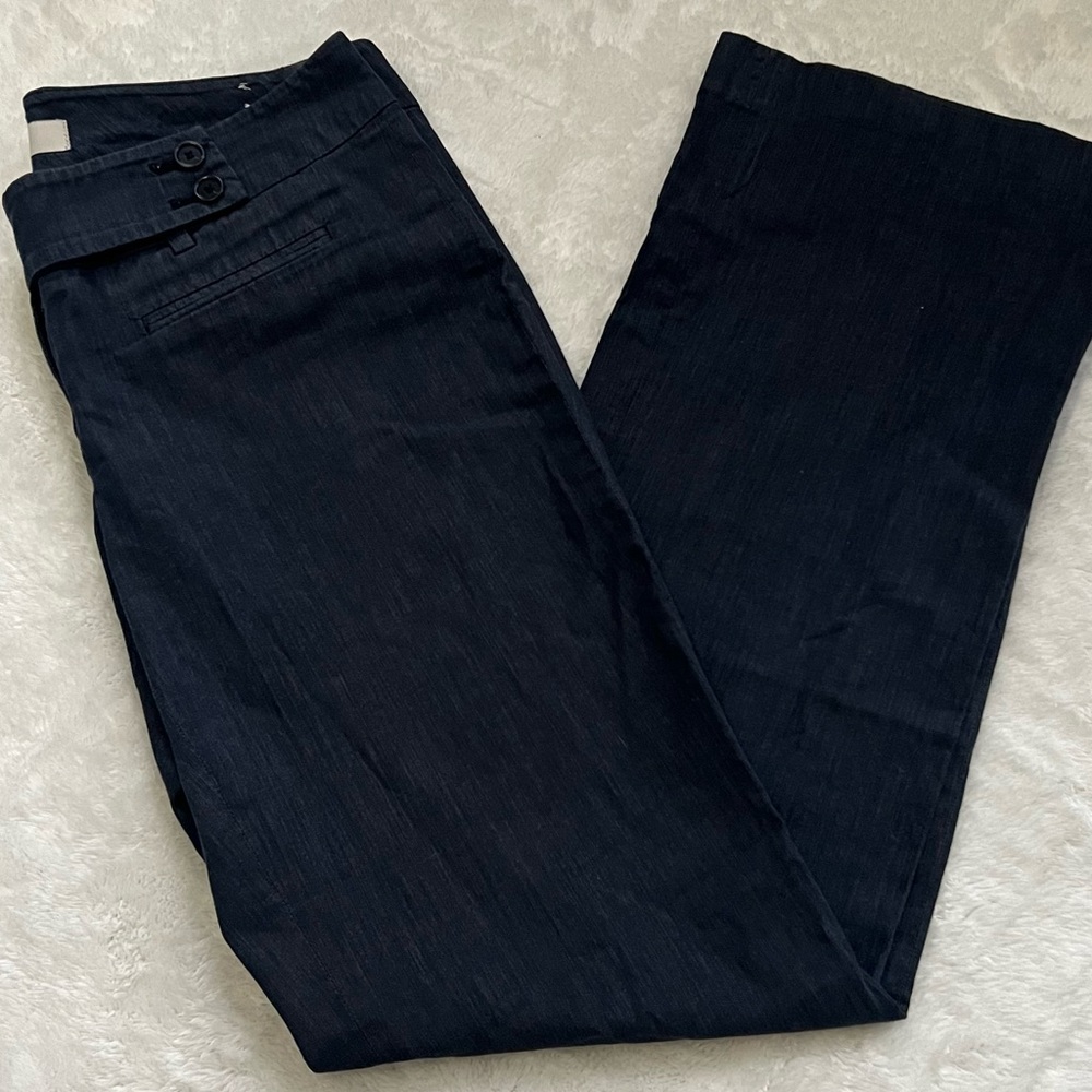 LOFT Ann Taylor Women Flare Professional Work Strech Pants Trousers
